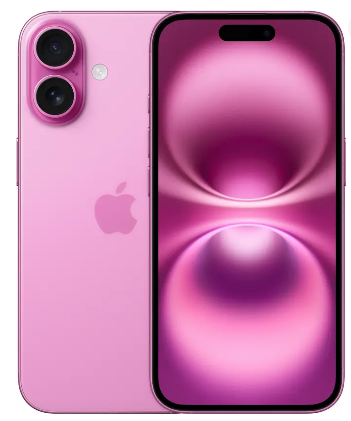 Apple iPhone 16 (Pink, 256 GB)