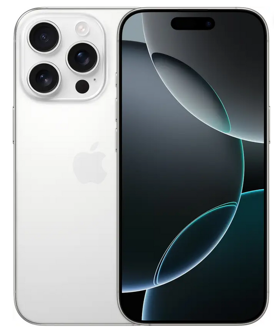Apple iPhone 16 Pro (White Titanium, 128 GB)
